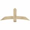 Ekena Millwork Bellingham Rough Sawn Timber Gable Bracket, Douglas Fir, 60"W x 25"H x 2"D x 6"F, 10/12 Pitch GBW060X25X0206BEL00RDF - alternate 1